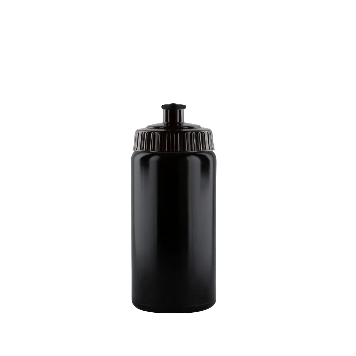 Sport-Trinkflasche Team Bio Flaschenfarbe: Schwarz Volumen: 500 ml Verschlussfarbe: Schwarz Druck: 4-farbig